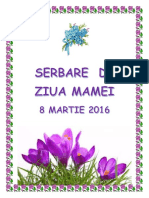 Serbare Martie 2016