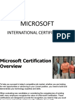 Ms Certification