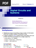 Digital Circuits and Systems: Spring 2015 Week 3