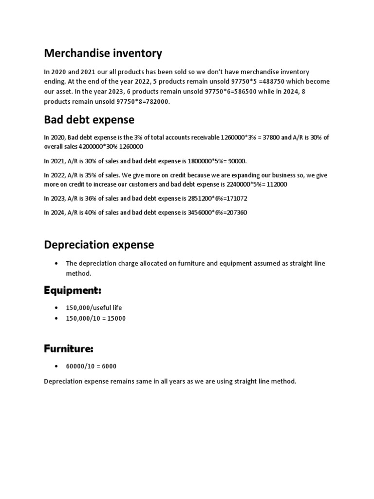 Merchandise Inventory | PDF