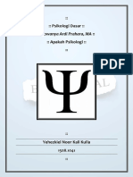 Ezh Freak - Psikologi Dasar - Apakah Psikologi PDF