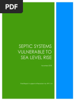 Vulnerability Septic Systems Sea Level Rise 1