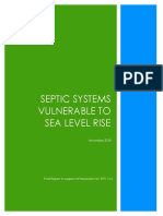 Vulnerability Septic Systems Sea Level Rise 1