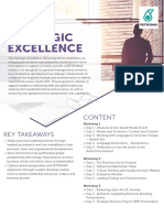 Strategic Excellence: Content Key Takeaways