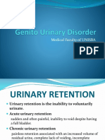 Genito Urinary Disorder Lecture