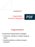 Fragmentation Instructor: Mehwashma Amir