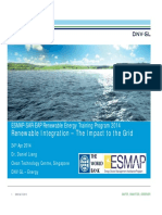 Renewable Integration - The Impact To The Grid: ESMAP-SAR-EAP Renewable Energy Training Program 2014