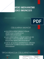 Efektorski Mehanizmi Ćelijske Imunosti