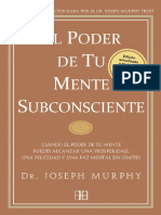 El Poder de Tu Mente Subconsciente - Ed. Por J. M. - 343 PDF