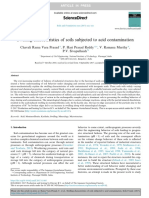 Swelling Characteristics of Soils Subjected To Acid Contamination