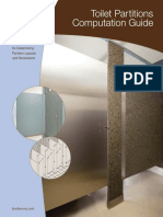 Toilet Partitions Computation Guide