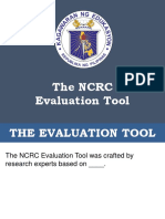 NCRC Eval Tool