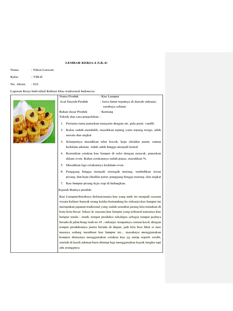 Kerja Lembar Docx