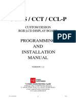 CCL-S / CCT / CCL-P: Programming AND Installation Manual