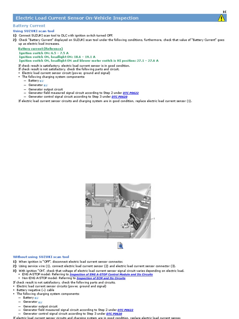 Alto Current Sensor PDF Electric Current Ignition System