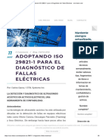 Adoptando ISO 29821-1 Para El Diagnóstico de Fallas Eléctricas - Cmc-latam.com