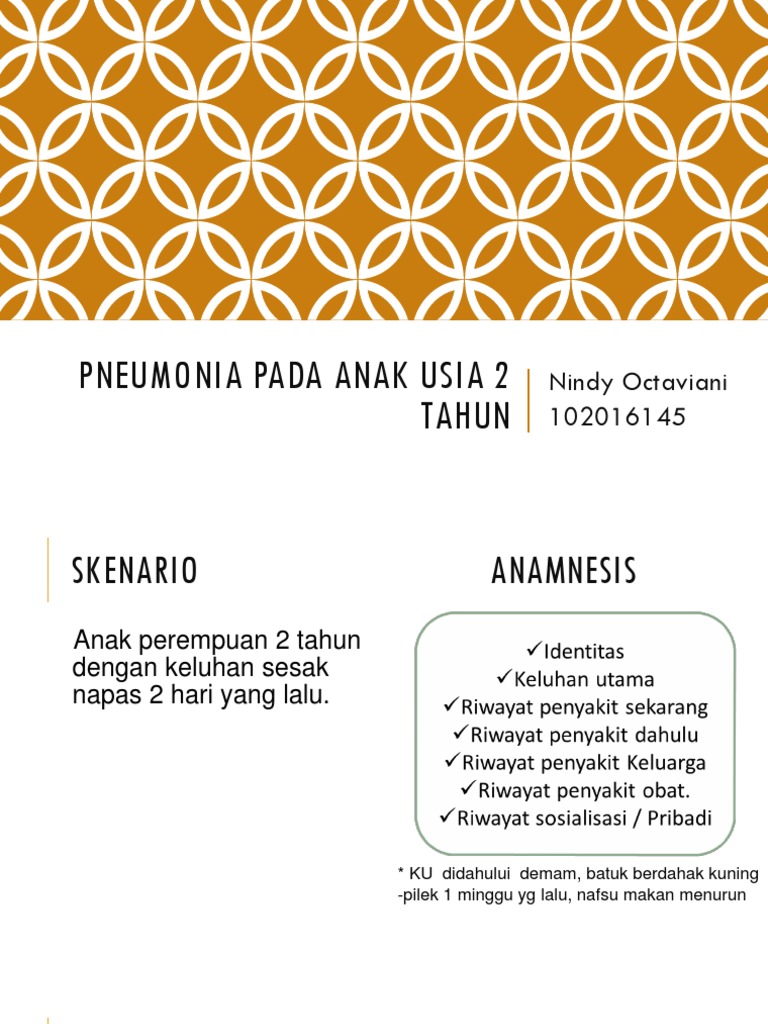 Pneumonia pada Anak Usia 2 Tahun | PDF