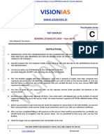 Vision IAS CSP 2019 Test 24 Questions PDF