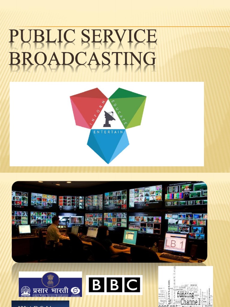 The Evolution of Public Service Broadcasting in India | PDF | Public ...