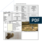 Lithology Outcrop Identification General Information