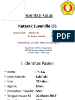juvenile cataract case presentation 