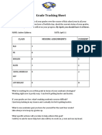 2018 Grade Tracking Sheet 9