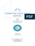 Business Communication Report