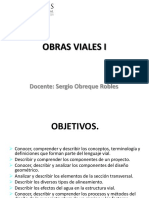 Obras Viales I: Docente: Sergio Obreque Robles