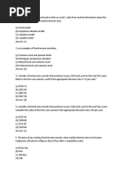 Chapter 8 Answer Sheet