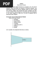 Seven Basic Steps in Finite Element Method