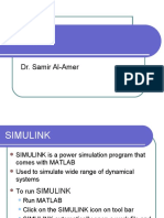 Simulink: Dr. Samir Al-Amer
