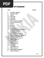 Table of Content: PG - No 1