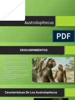 Austrolopitecus Diapositivas