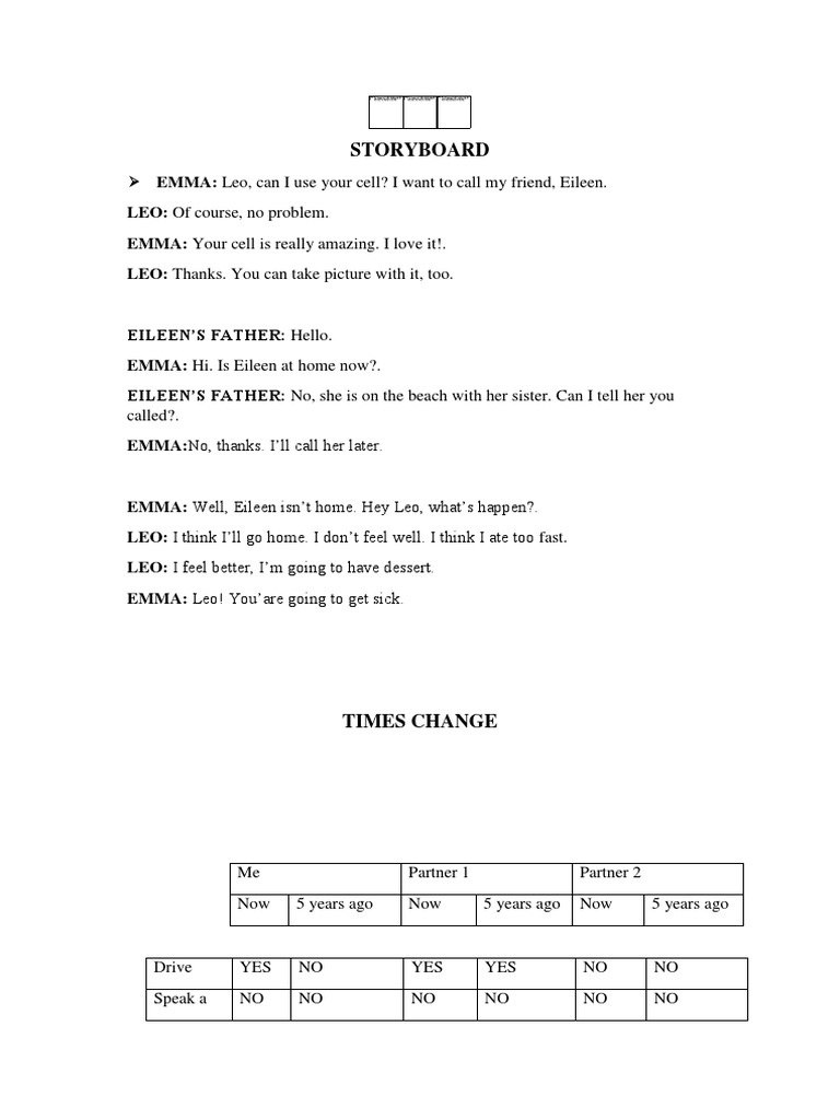 Daily Routine and Conversations Script | PDF