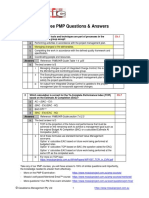 PMP Question Answers