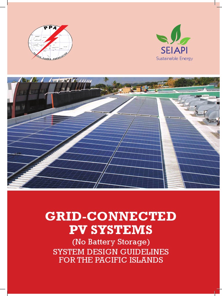Grid-Connected PV System Design Guidlines 1-1 | PDF | Photovoltaic ...