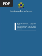 Ações de Proteção a Crianças e Adolescentes contra violências levantamentos nas áreas de saúde, assistência social, turismo e direitos humanos.pdf
