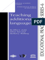 Teaching Additional Languages: by Elliot L. Judd, Lihua Tan and Herbert J. Walberg