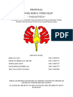 Proposal Pembuatan Video Klip