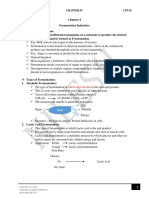 Chapter-IV Fermentation PDF