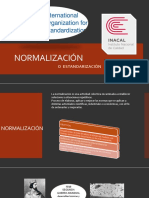 Normalización