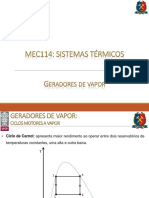 Geradores de Vapor - Slides PDF