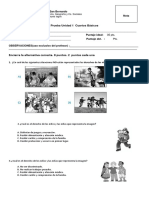 Prueba 4 Básico Derechos de Los Niños