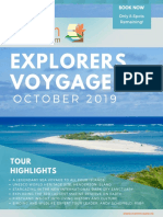2019 October Explorers Tour Brochure