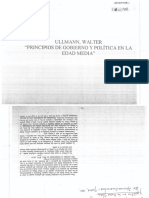 Ullmann Walter, Principios de Gobierno y Política en La Edad Media, CAP 2 y 3