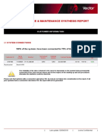 Customer Care & Maintenance Synthesis Report