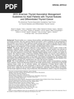 (2016.01) 2015 ATA Management Guidelines For Adult Patients With Thyroid Nodules and Differentiated Thyroid Cancer PDF