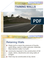 Retaining Walls Lecture