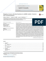 Mapeo de Las Funciones de Selección de Recursos en Los Estudios de Vida Silvestre - Preocupaciones y Recomendaciones PDF