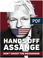 Hands Off Assange A4poster